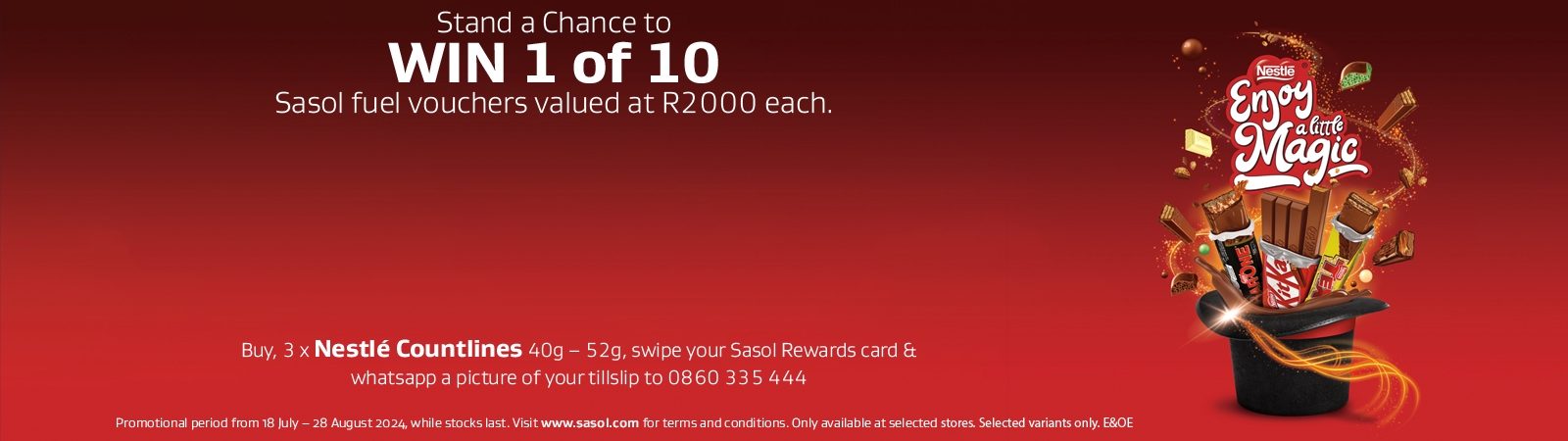 Nestlé Competition Banner