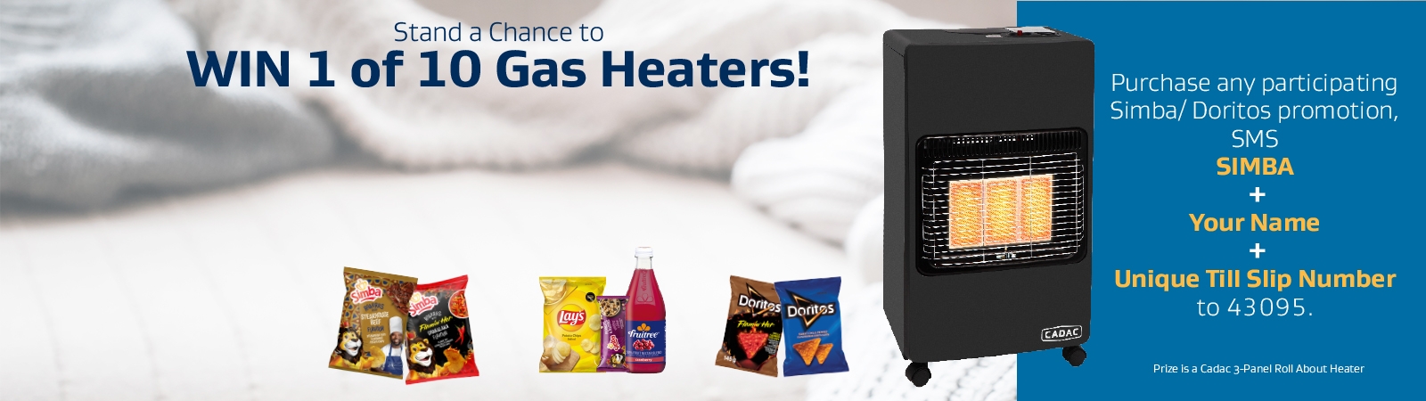 Sasol Delight Simba and Doritos Competition Banner